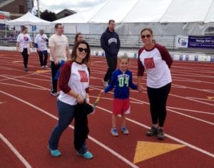 Runners at Relay for Life